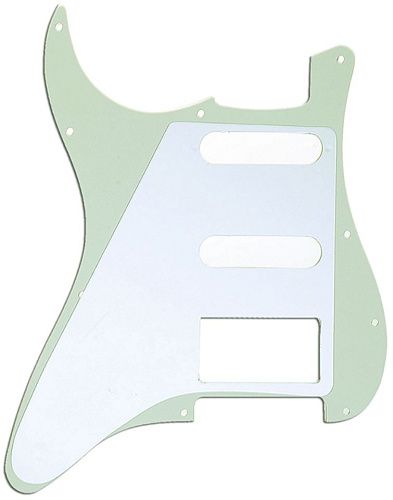 Musiclily MX1149IV Защитная накладка для электрогитары, Fender Stratocaster, 3 слоя, слоновая кость.