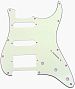 Musiclily MX1149IV Защитная накладка для электрогитары, Fender Stratocaster, 3 слоя, слоновая кость.-0