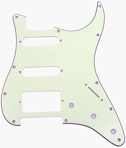Musiclily MX1149IV Защитная накладка для электрогитары, Fender Stratocaster, 3 слоя, слоновая кость.